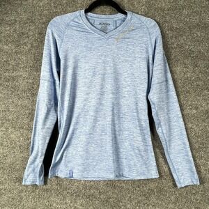 Klim Top Womens Medium M Blue Long Sleeve Base Layer Performance Snowmobiling